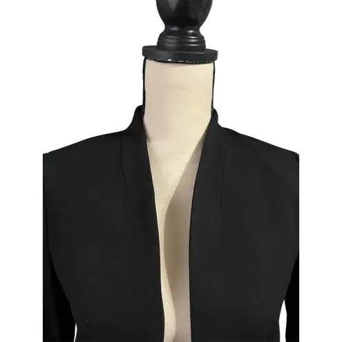 J.Crew  NEW Womens Black Stretch Twill Going Out Blazer Sz 2 Classic Quiet Luxury - Image 2