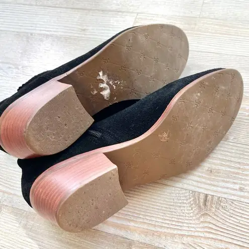 Jack Rogers Jack‎ Rogers Bailee Suede Leather Ankle Boots | Black Size 7