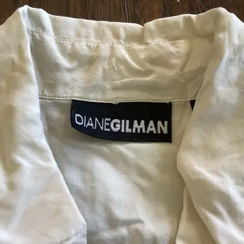 Diane Gilman Silk Button Down