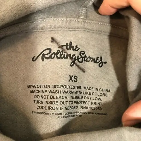 The Rolling Stones NWOT Steel Wheels Hoodie Top