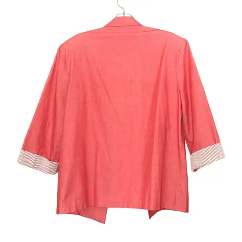 Vintage Summer Pants Suit By Devon In Pink Rouge Size 10