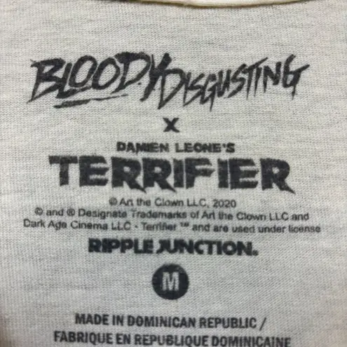 Bloody Disgusting x Terrifier Art the Clown T-Shirt Size Medium