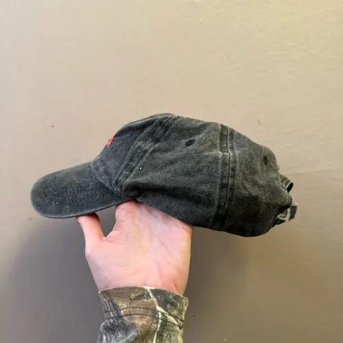 Wawa Acid Wash Baseball Cap Black