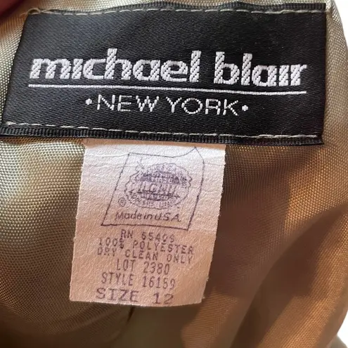 Blair Michael Vintage Cottagecore Witchy Whimsical Floral Crinkle Maxi Dress