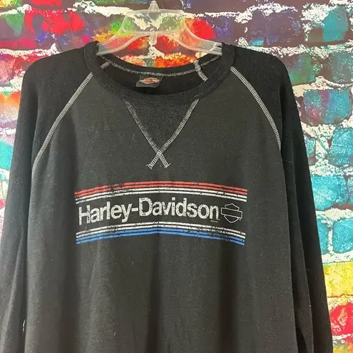 Harley Davidson  Terry Lined Pullover Sweatshirt New Orleans LA Size XXL