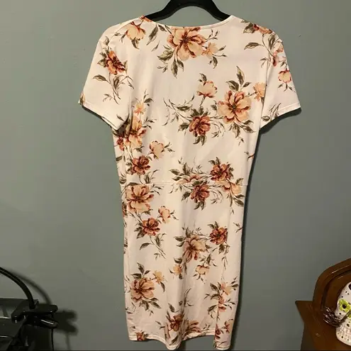 Polly & Esther Tie Front Floral Dress