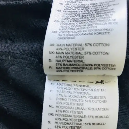 Adidas by Stella McCartney S The Cool Tee Black Short Sleeve top