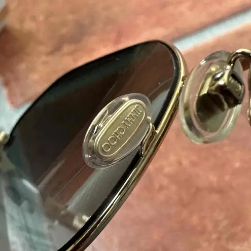 Jimmy Choo NWT Gold Squared Sunglasses