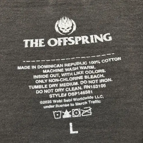 The Offspring Smash Punk Rock Band T-Shirt Size Large