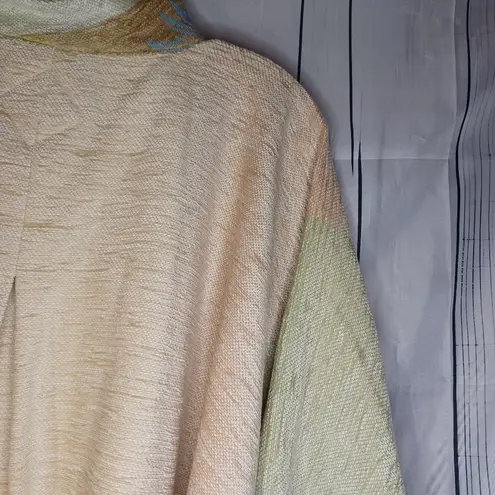 Vintage Irish Cape Collection Mary Flaherty Elegant Women's Bat Wing Cape Green Size XXL