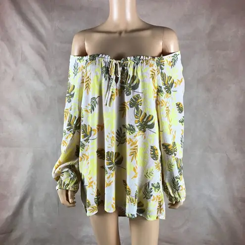 Sanctuary  Off the Shoulder Floral Top Size MEDIUM