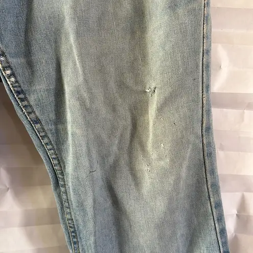 Jordache  Distressed Boot Cut Jeans Light Blue Size 17/18