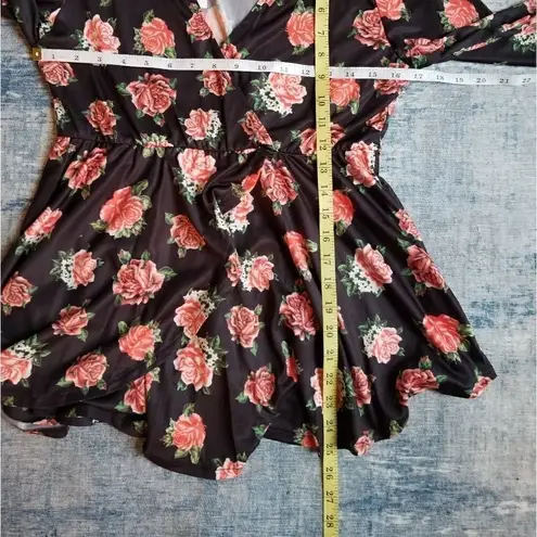 ASOS NWT!  Design Maternity Exclusive Long Sleeve Wrap Top In Rose Print Size 8 - Image 6