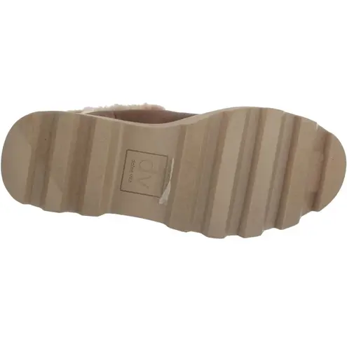 DV By Dolce Vita Vinny Lug Sole Plarform Bootie Ankle Boot Brown/Tan 6.5 Brown