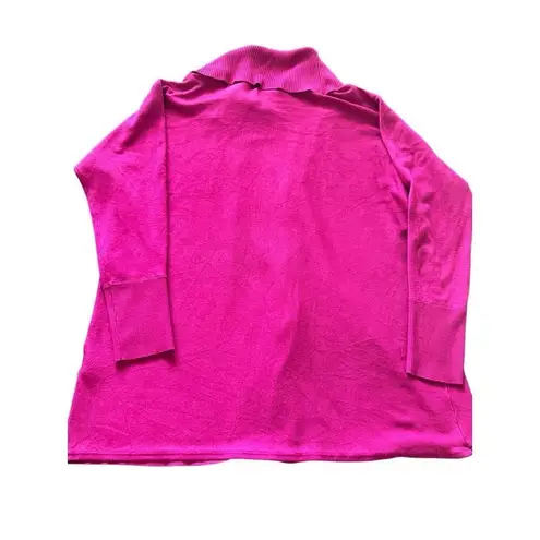 JM Collection Pink open Sweater size L