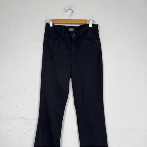 NYDJ  Black Barbara Bootcut Jeans Womens 10 High Rise Stretch Classic Denim