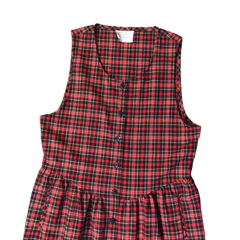Pendleton Vintage Dress Womens L? Used Plaid Sleeveless