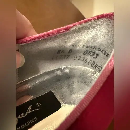 Vintage Notorious by Chandlers Ruby Red Pumps Heels Dressy Shoes Size 8.5