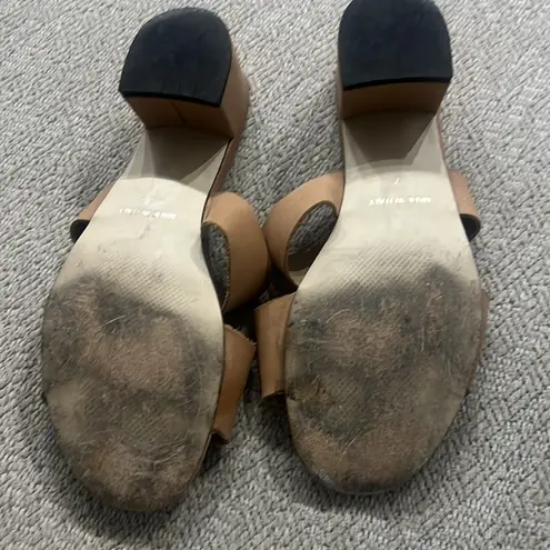 Sophia Milano Slip-On Wedge Sandals.