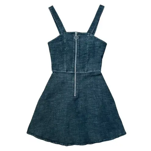 Banned Apparel Acid Wash Black Denim Dress