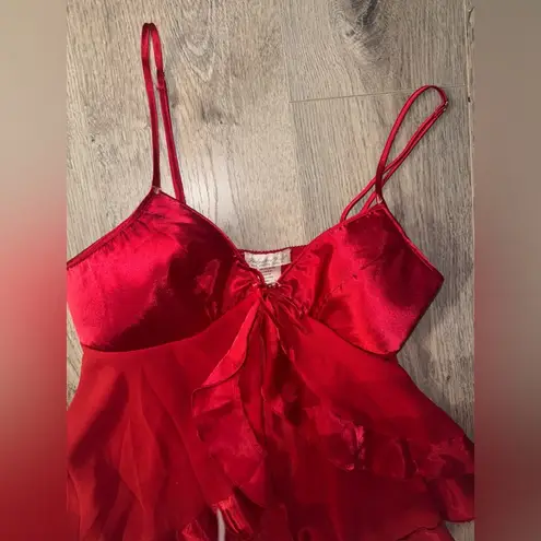 Cinema Etoile babydoll Lingerie large Red