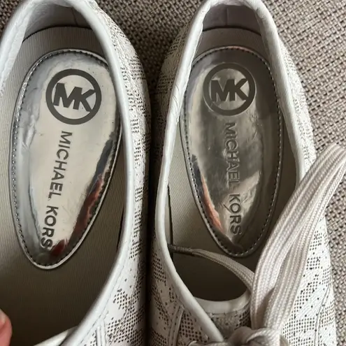 Michael Kors  Leather MK Sneakers