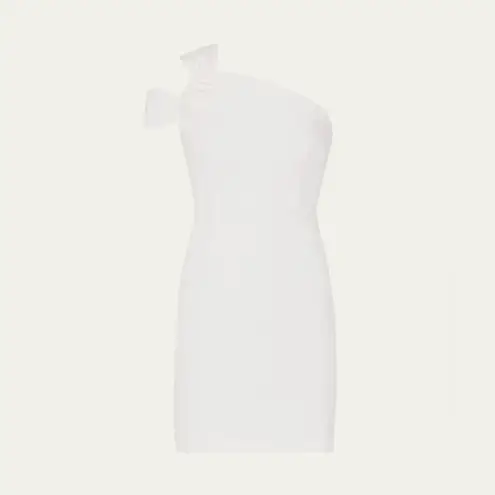 Milly Peyton One-Shoulder Bodycon Mini Dress Size 10