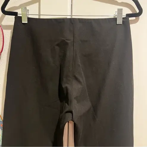 IRO Fholan Women's Black Slim Fit Ponte Stretch Dress Ruffled Pants