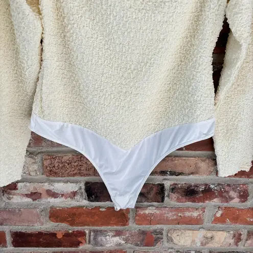 LPA Romola Bodysuit in Cannoli Cream, XL