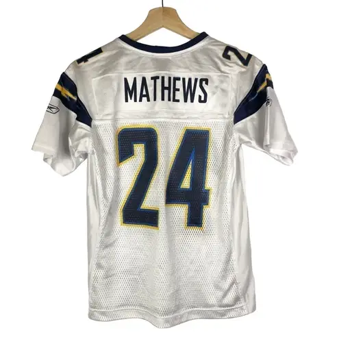 NFL Reebok San Diego Chargers Ryan Mathews 24 Official License Jersey S