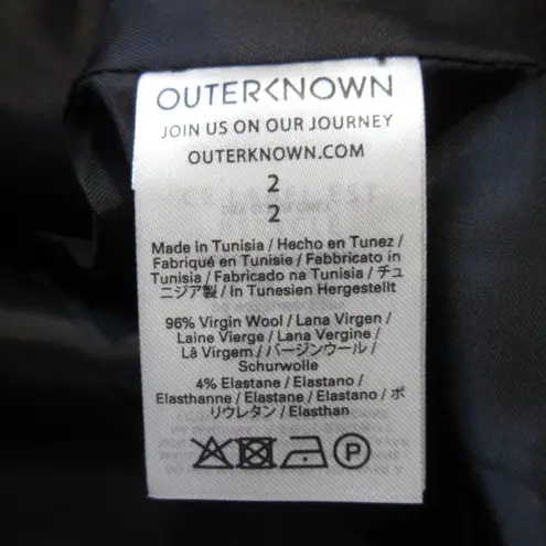 Outerknown NWT Parker in Heather Gray Oversized Boyfriend Stretch Wool Blazer 2 - Image 4