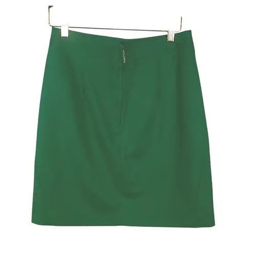 Kate Spade  New York Vibrant Green Textured A-Line Skirt Women's Holiday Size 8