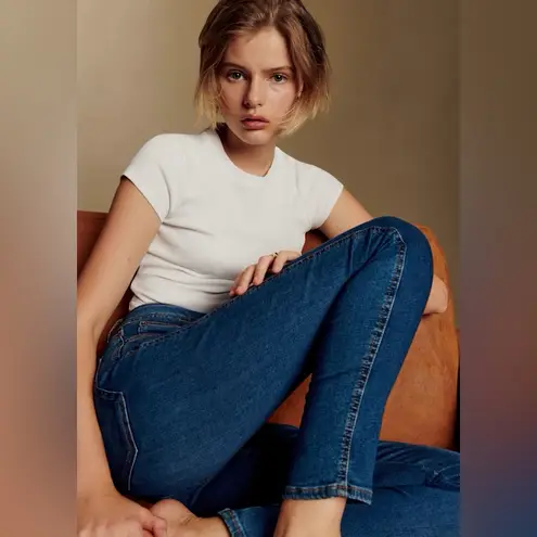 Sézane Sezane Slim Parfait Jean in Denim Blue Size 29 Waist