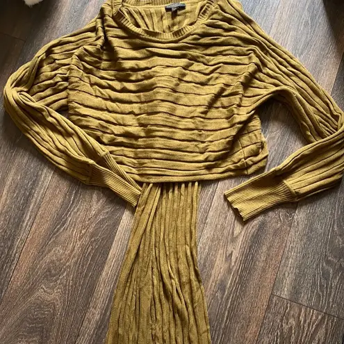 Current Air  RIBBED SWEATER BODYCON MIDI DRESS