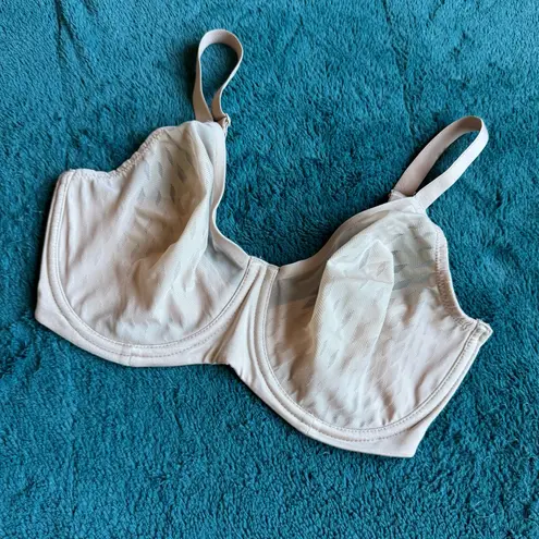 Wacoal Bra 855336 Elevated Allure Underwire Bra 32DDD Nude Beige Unlined