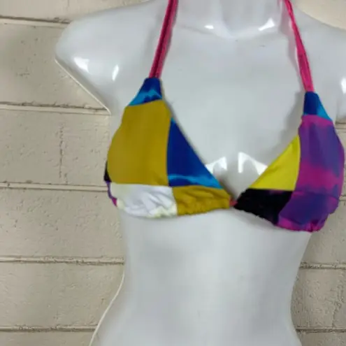 Free People  Martha Rey Multicolor Bikini Top size S