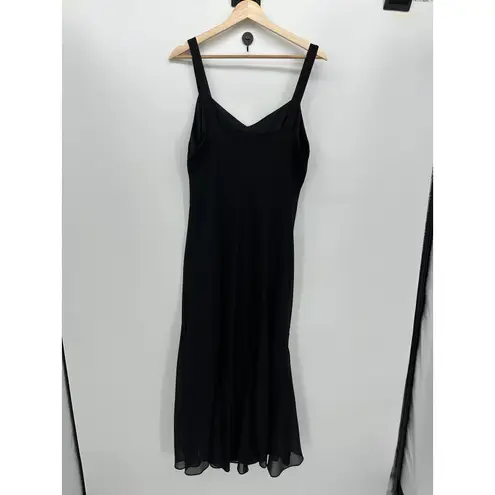 R & M Richards Womens Black Y2K Whimsigoth Gown Dress Size 16 Witchy Embellished Dark Fairy