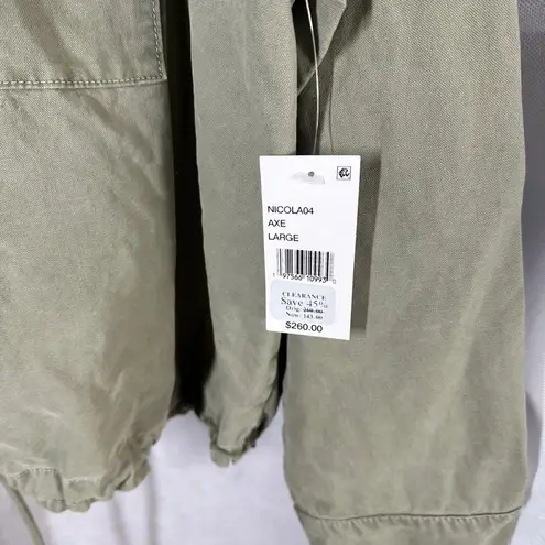 Velvet by Graham & Spencer Nicola Casual Jacket Size Large Green