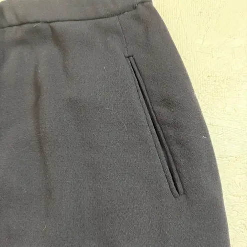 Donna Karan Black Dress Pants - 14 Made in USA Wool Blend Career Trousers - Image 2