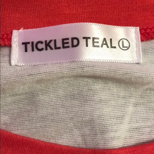 Tickled Teal NWOT patriotic raglan tee