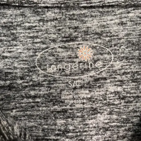 Tangerine Performance Athletic Workout Wicking Lightweight Pullover Grey Small