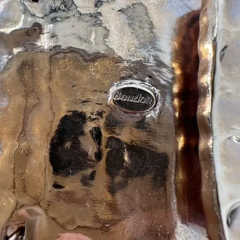 Vintage Boudon Hammered Gold