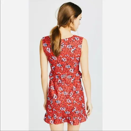 Nightwalker  Elsa Mini Dress Floral Peplum small‎