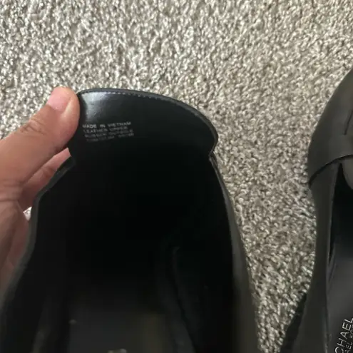 Michael Michael Kors Black Leather Shoes Size 7.5