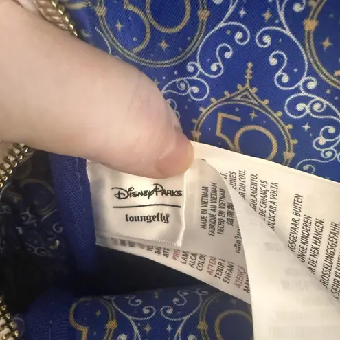 Lounge Fly NWT Disney Parks Mini Backpack Gold Cinderella Castle 50th Anniversary