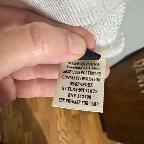 Judith March Ski Season Fuzzy Pullover Sweatshirt Women L Pink Ombre Cozy Casual