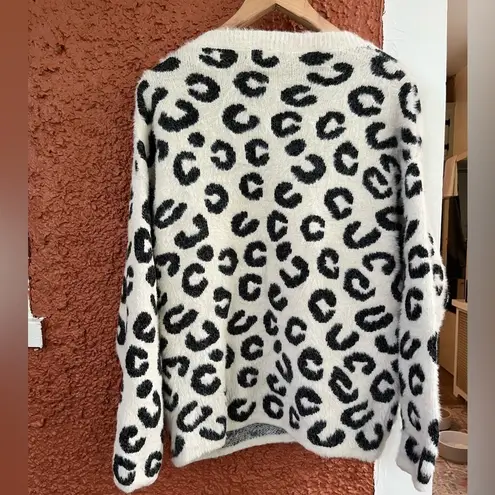 Racheal Chunky Cozy Animal Print Cheetah Sweater