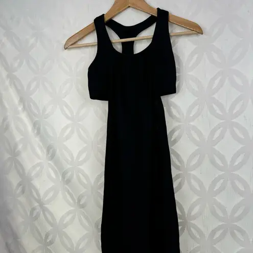 NUX 2 in 1 Tank Top shelf Sports Bra Black Size M Size M