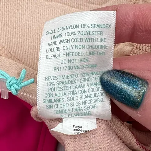 Kona Sol NWT Women's Longline Twist Hot Pink
Bikini Top M