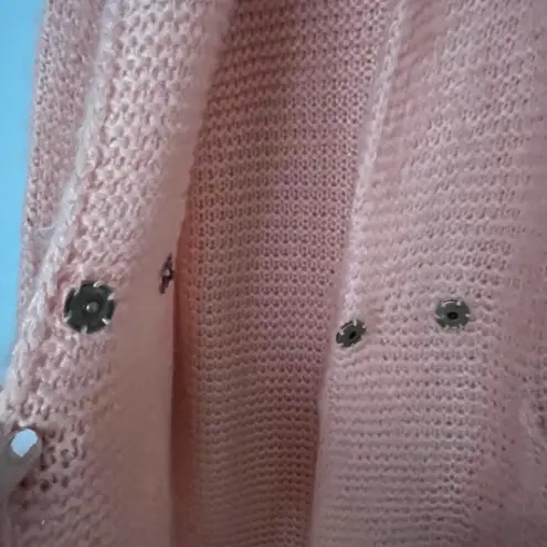 Solution NWT Light Pink Pastel Fuzzy Cozy Coat Jacket